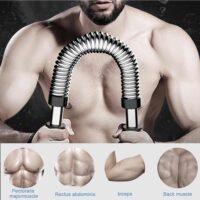 Эспандер для тренировки груди и рук весом 30–60 кг/тренажер для укрепления рук, мужской тренажер для укрепления мышц хвата/тренажер для запястья, плеч, рук, предплечий, мышц груди (мини-тренажер) с пружиной