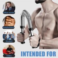 Эспандер для тренировки груди и рук весом 30–60 кг/тренажер для укрепления рук, мужской тренажер для укрепления мышц хвата/тренажер для запястья, плеч, рук, предплечий, мышц груди (мини-тренажер) с пружиной — изображение 5