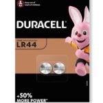 წყვილი ელემენტები Duracell LR44/5000394504424 (2 ცალი), დურასელის ელემენტები