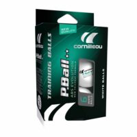 Мяч для пинг-понга Cornilleau P-BALL, набор из 6 мячей для настольного тенниса, белые мячи для настольного тенниса, высококачественные мячи для пинг-понга — изображение 2