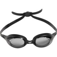 ცურვის სათვალე Arena Spider Black, მყარი პოლიკარბონატის საცურაო სათვალეები, ულტრაიისფერი UV გამოსხივებისგან დაცვა - Image 2