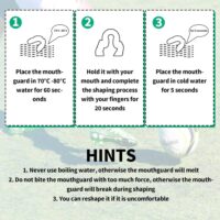 კაპი/საბრძოლო დამცავი კაპები კბილებისათვის (კარატე კრივის კაპი ბოქსის) - Image 13