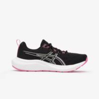 Shoes ASICS GEL Windhawk, Women's Running Sport Shoes - Black with Pink - Image 3