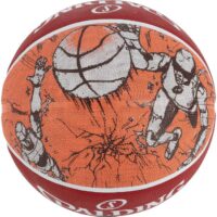 Basketball Spalding Sketch Series Dribble Original Size 7, Outdoor/Indoor Synthetic Rubber Basketballs - Image 3