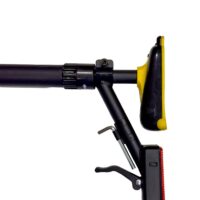 Настенный турник, регулируемый от 70 до 100 см, для установки между дверями, тренировочный турник, ось — изображение 3