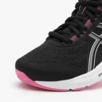 Shoes ASICS GEL Windhawk, Women's Running Sport Shoes - Black with Pink - Image 4