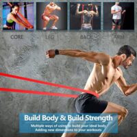 Эспандеры, эспандеры, фитнес-резинки, для растяжки тела, пауэрлифтинга, силовых тренировок — изображение 11