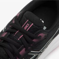 Shoes ASICS GEL Windhawk, Women's Running Sport Shoes - Black with Pink - Image 5