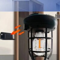 ფანარი, მზის ენერგიაზე მომუშავე განათების რეჟიმებით, ასევე სხვადასხვა ფერის ლენტებით - Image 7